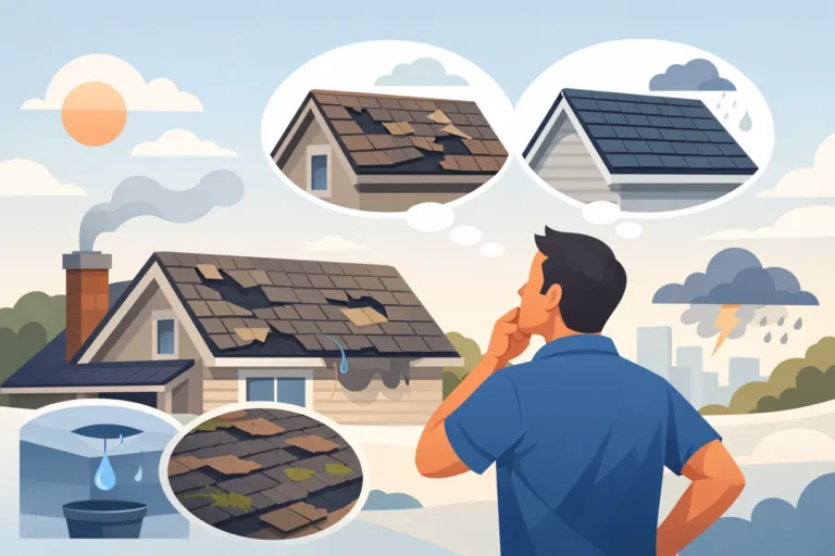 Read more about the article How to Know Your Roof Needs Replacement Soon