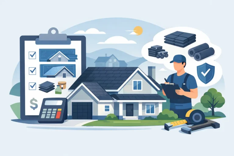 Read more about the article What Does a Roofing Estimate Include for Your Home?