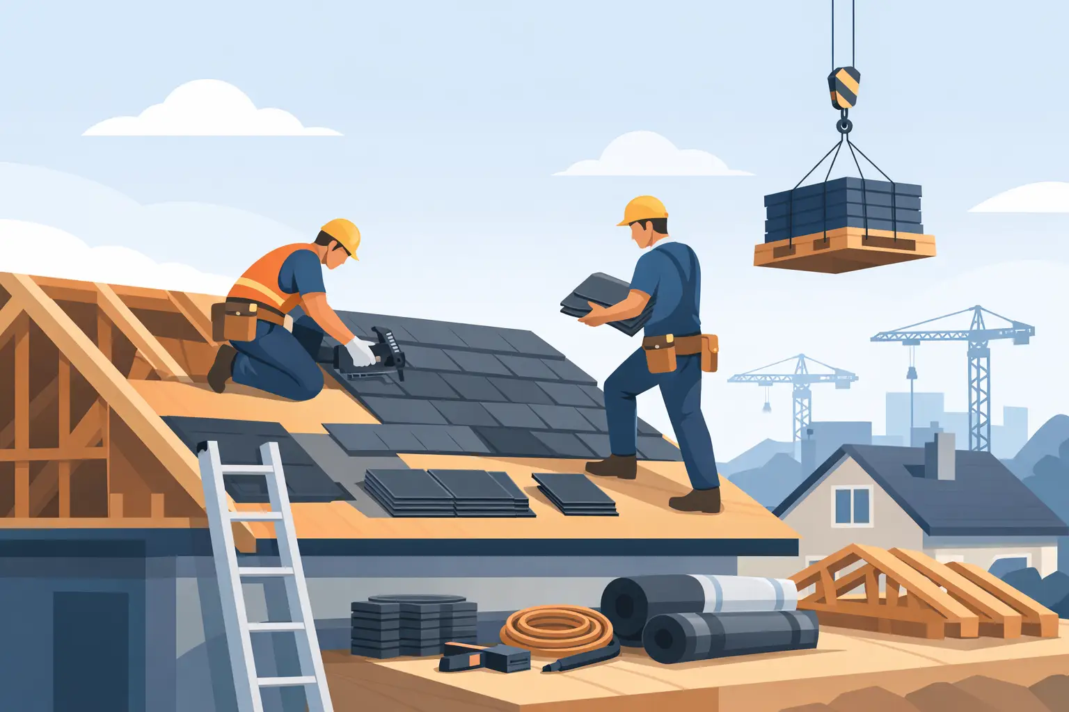 You are currently viewing What New Construction Roof Installation Requires
