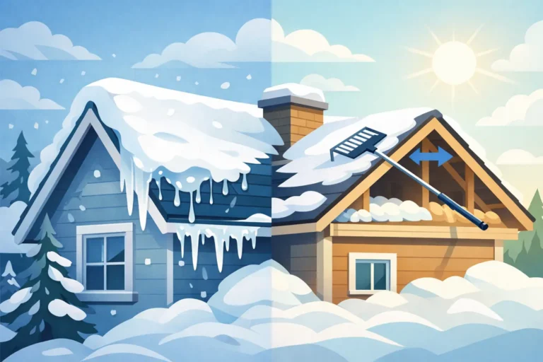 Read more about the article How to Prevent Ice Dams on Your Michigan Roof