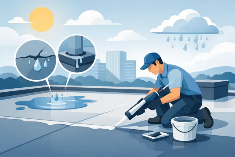 Read more about the article How to Seal a Flat Roof Without Missing Leaks