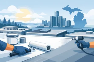 Best Commercial Roof Coatings for Michigan Buildings
