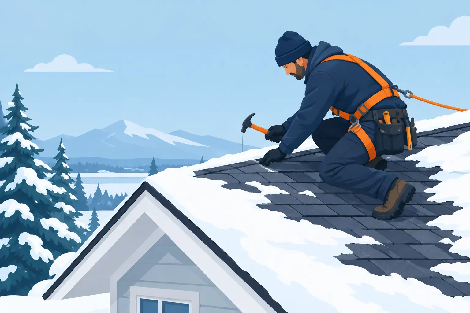 You are currently viewing Can Roofers Work in Winter? What to Expect