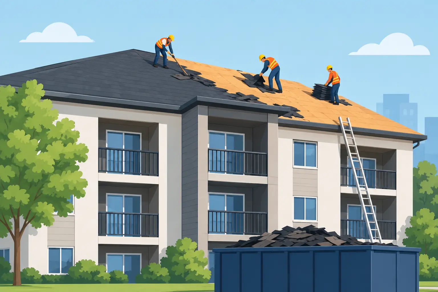 You are currently viewing Apartment Roof Tearoff: What Owners Should Expect