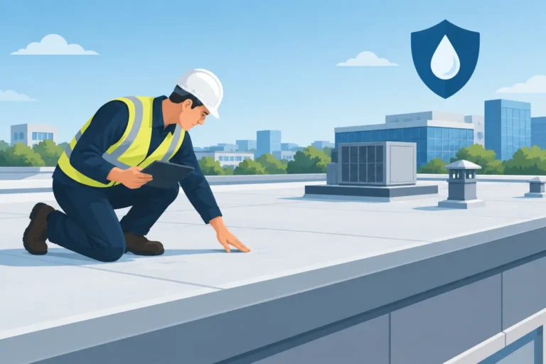 Read more about the article Commercial Roof Inspections That Prevent Leaks